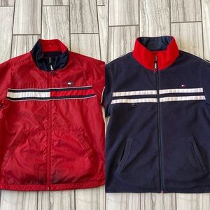Tommy Hilfiger Vintage reversible jacket.